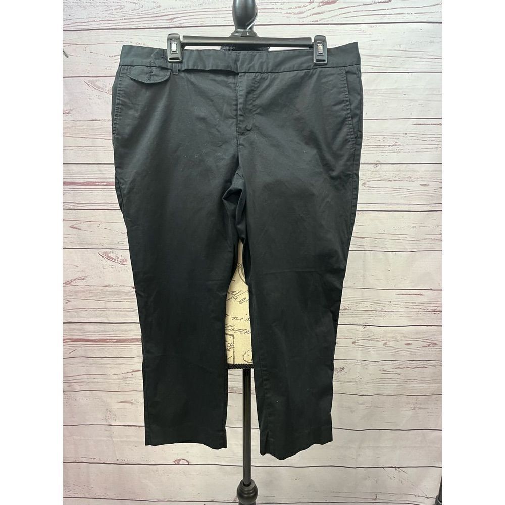 Ralph Lauren size 10‎ black golf cropped pants